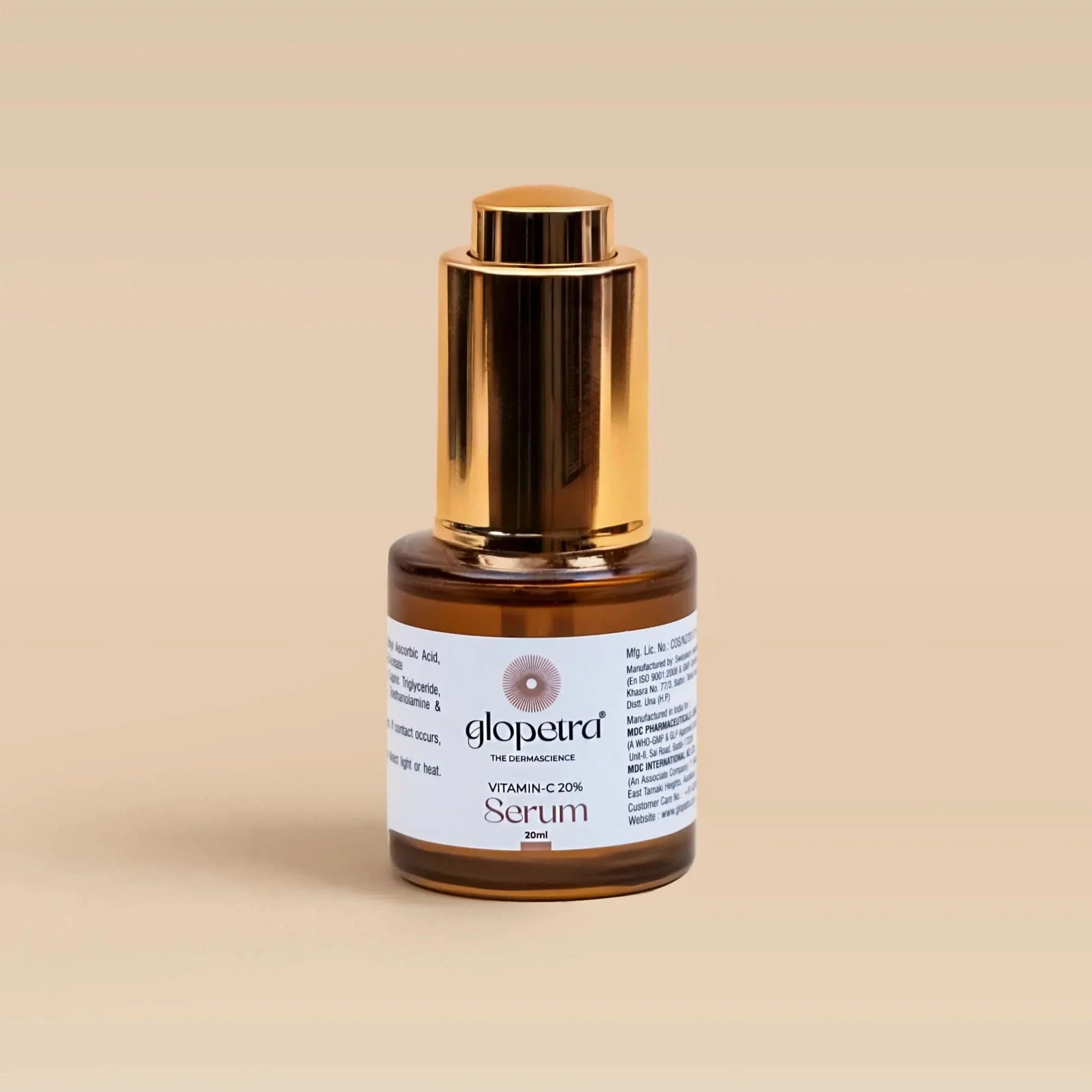 Glopetra Vitamin C Serum For Dull Skin