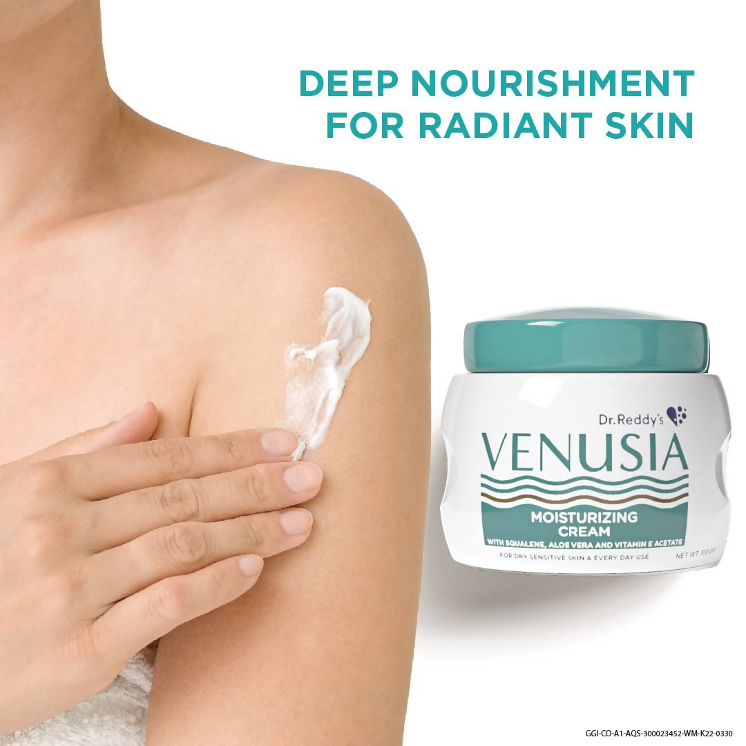 Dr. Reddy's Venusia Moisturizing Cream body & Face Cream For Dry To Very Dry Skin