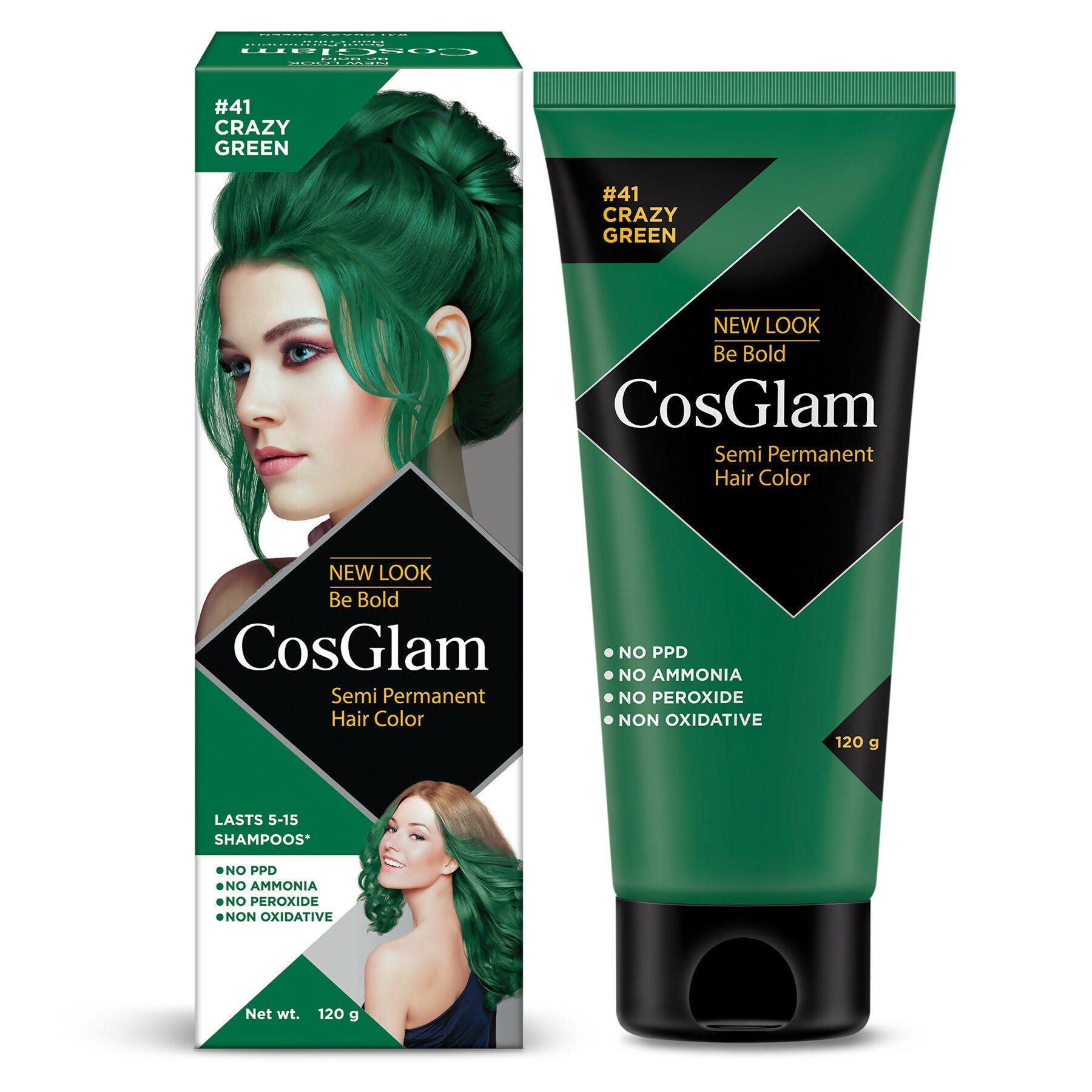Cosglam Semi Permanent Hair Color for Women & Men (