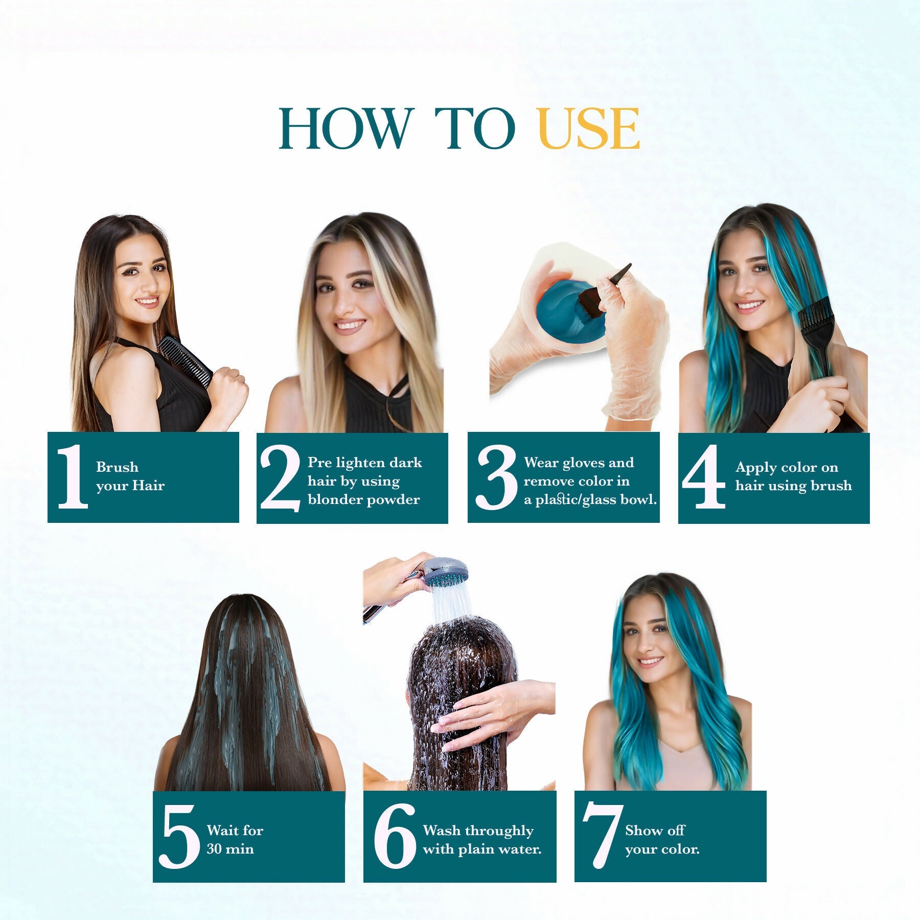 Cosglam Semi Permanent Hair Color for Women & Men (