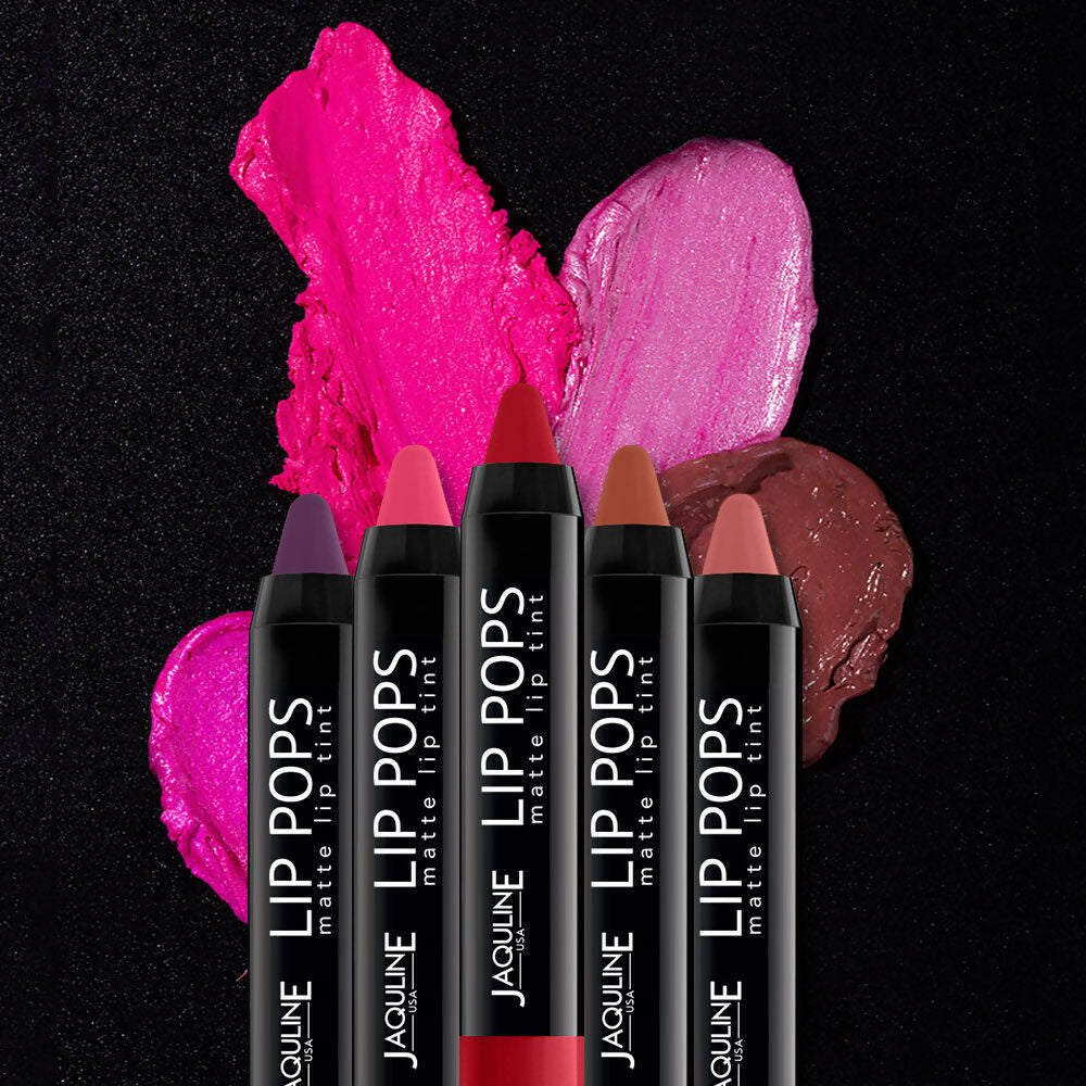 Jaquline USA Lip Pops Matte Lip Tint - Berry Pop 05