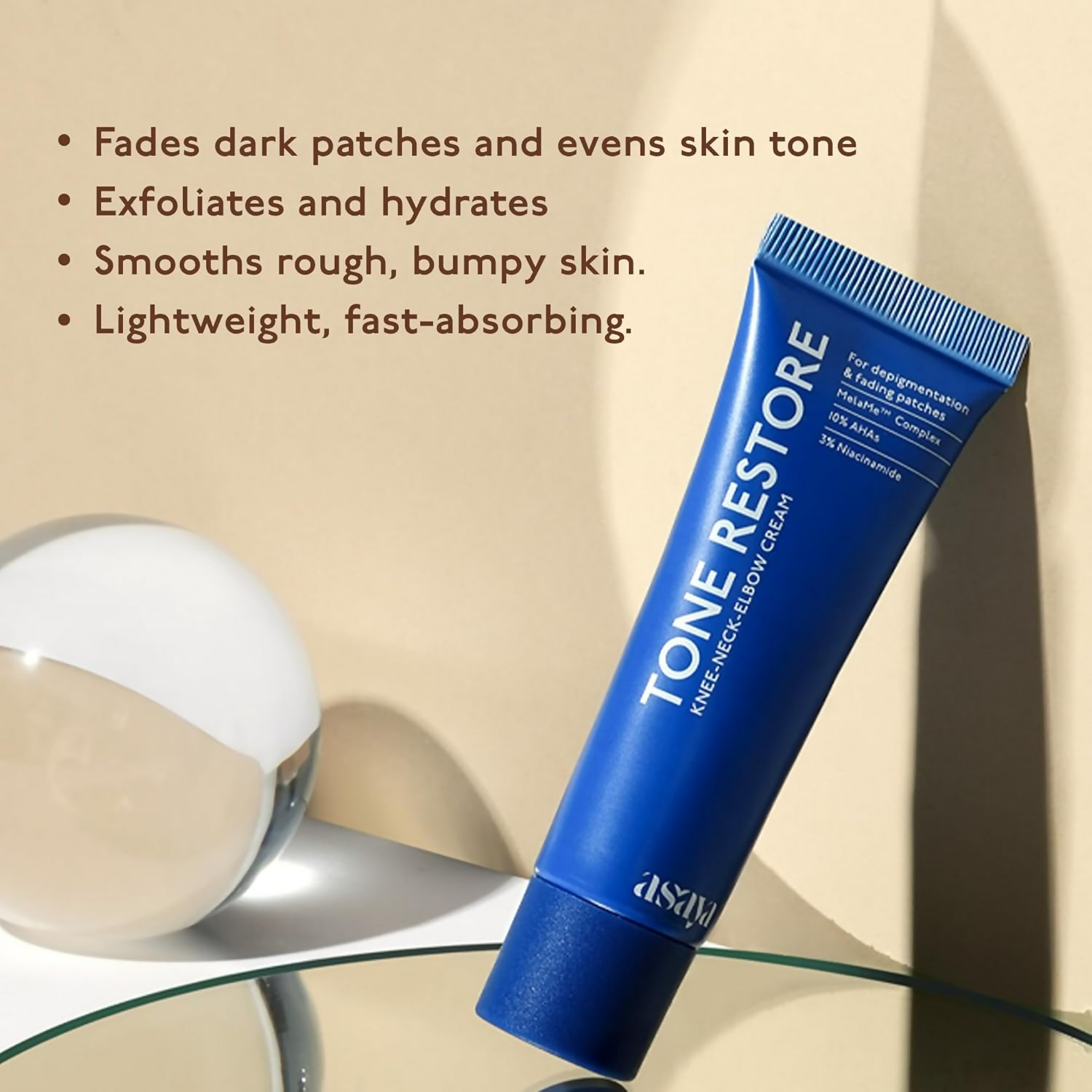 Asaya Tone Restore Advanced Pigmentation Cream with MelaMe Complex