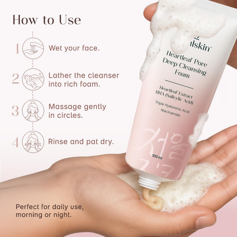 Seoulskin Heartleaf Pore Deep Cleansing Foam
