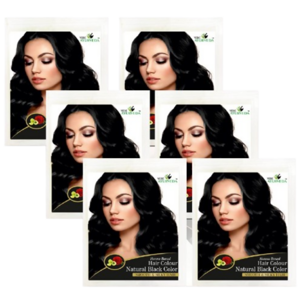 VedicAyurveda Henna Hair Color - Black