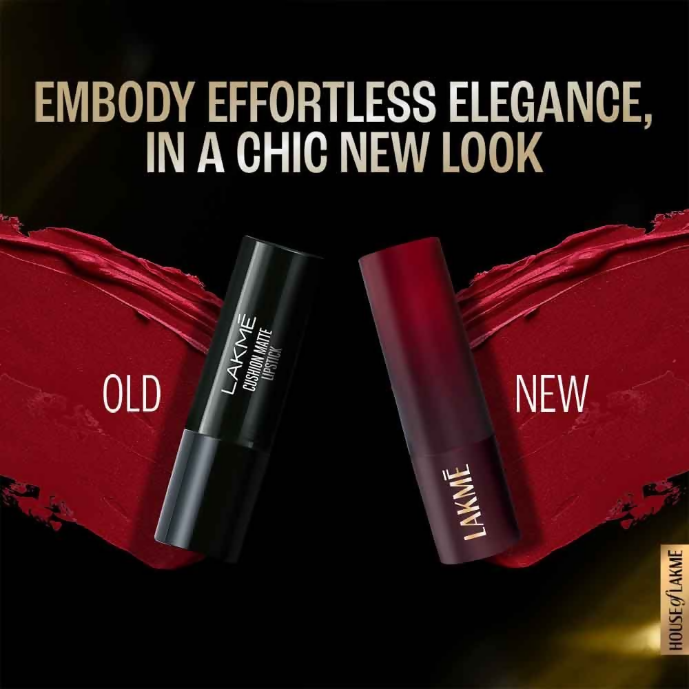 Lakme Forever Matte Lipstick, Made With French Rose Oil - Mauve Envy