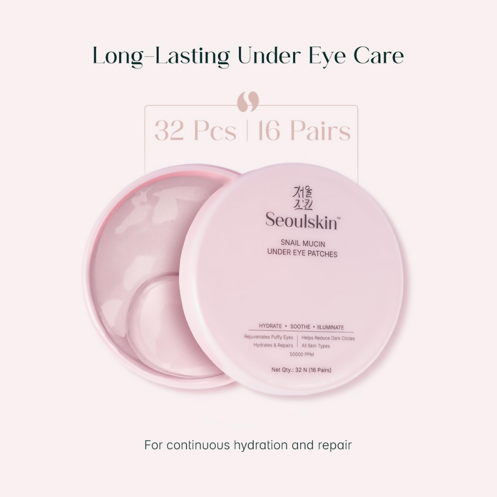 Seoulskin Snail Mucin Under Eye Serum Patches