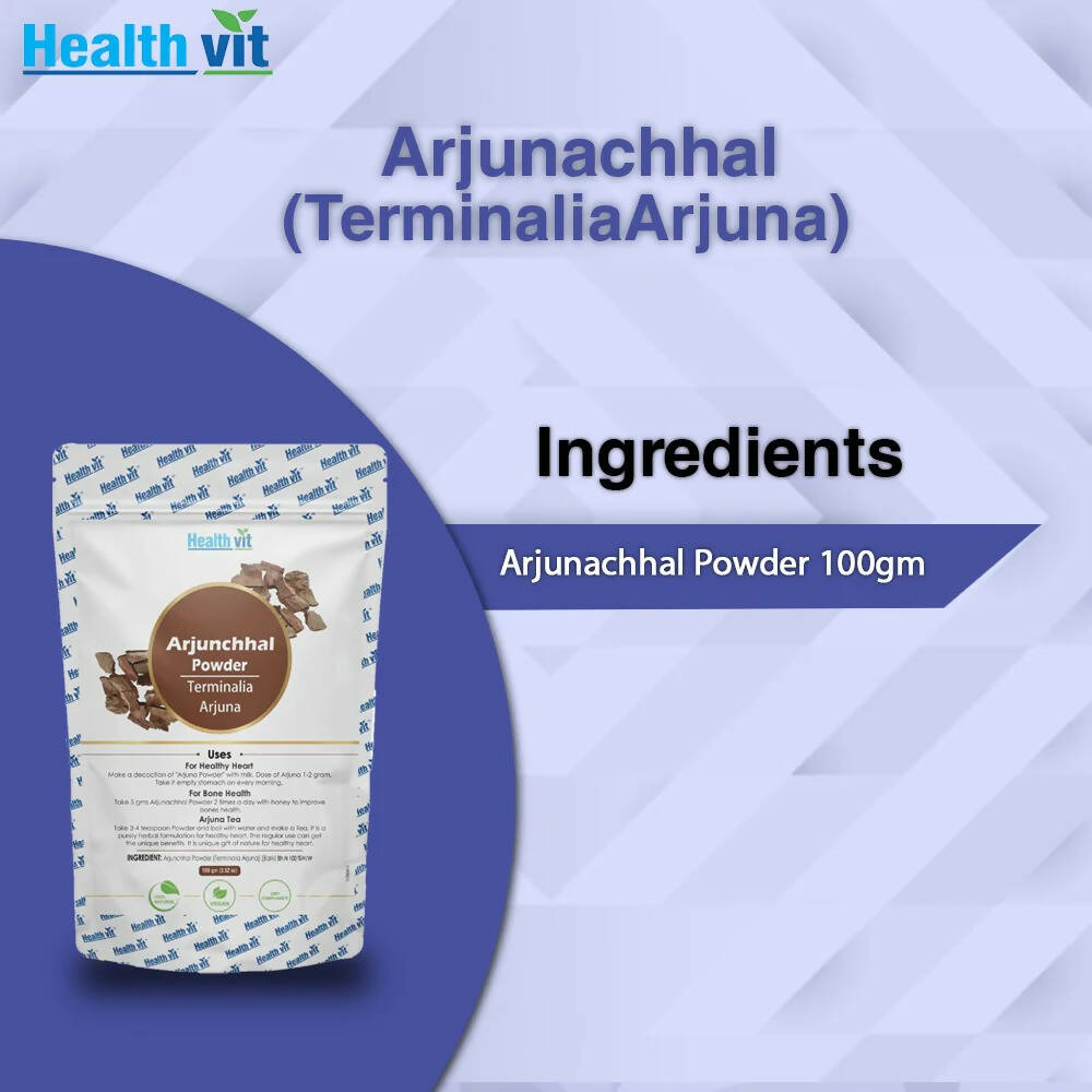 Healthvit Natural Arjunchhal Powder