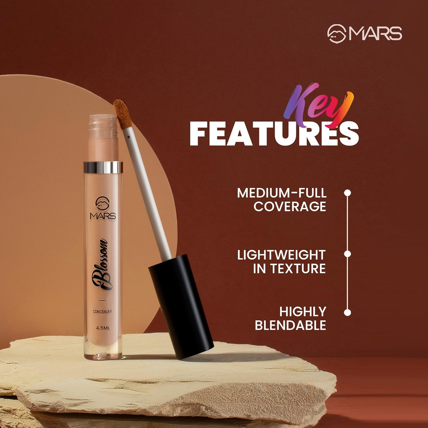 MARS Cosmetics Blossom liquid Concealer - Natural Beige