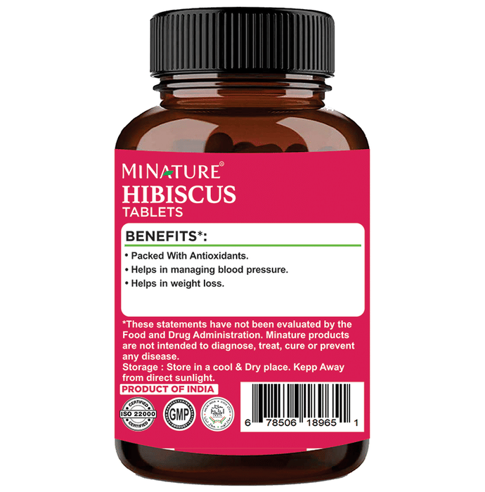 Minature Hibiscus Tablets