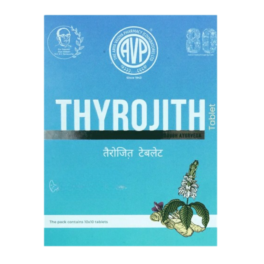 AVP Ayurveda Thyrojith Tablets