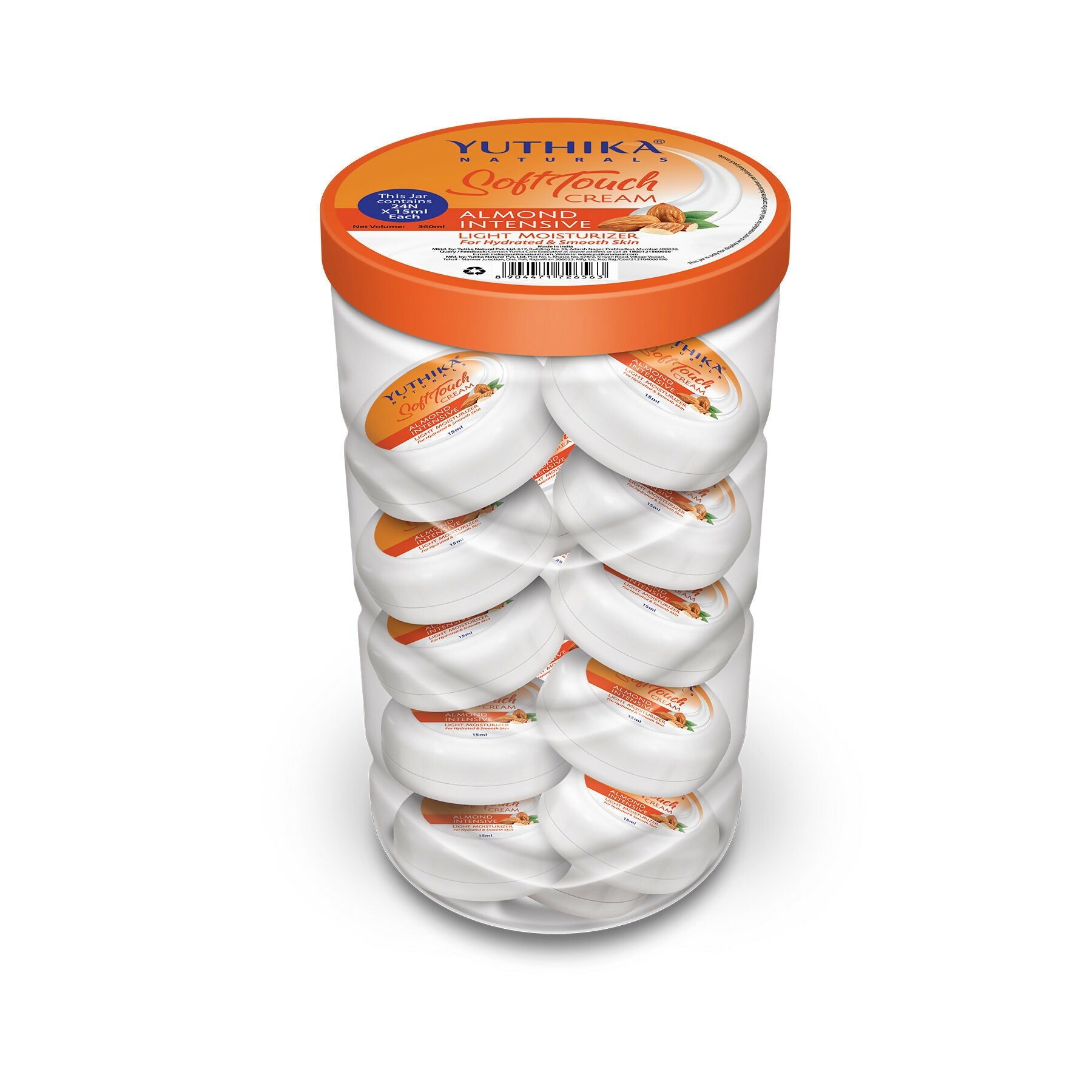 Yuthika Almond Intensive Light Moisturizer Cream