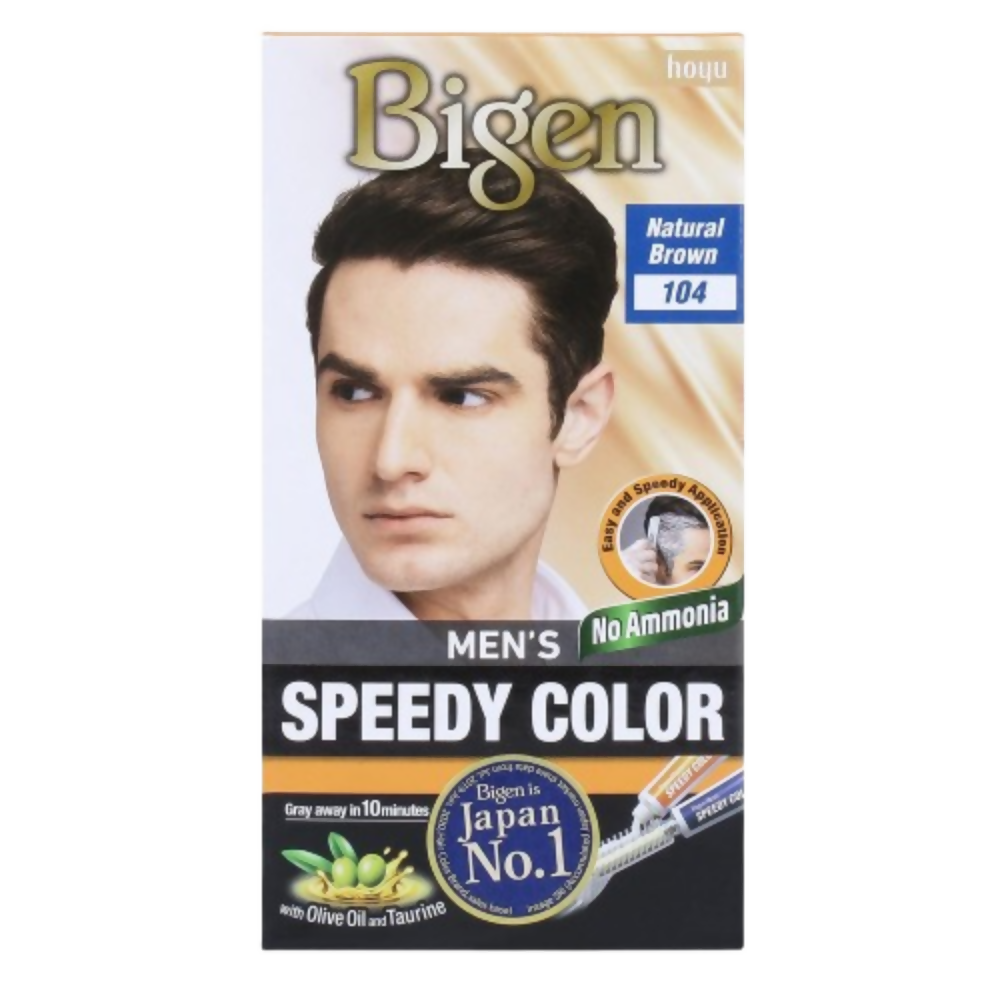 Bigen Men's Speedy Color- Natural Brown-104