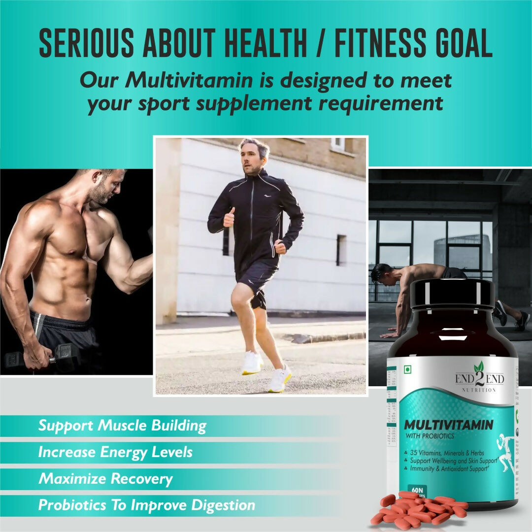 End2End Nutrition Multivitamin Tablets