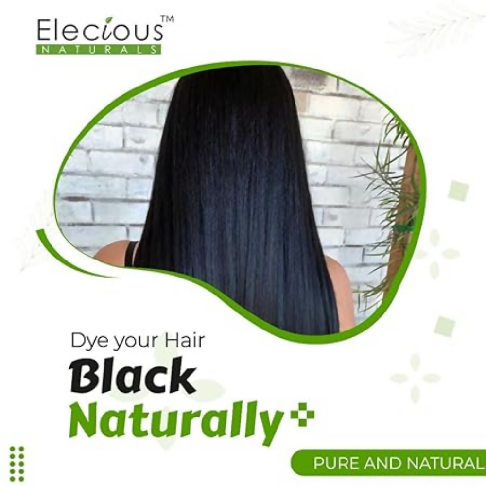 Elecious Naturals Indigo and Henna powder for Black Hair