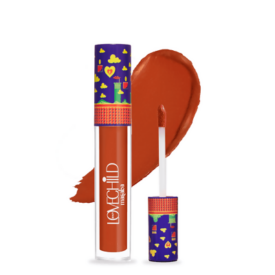 LoveChild By Masaba Gupta Bonus Transfer-proof Rustic Orange Liquid Lipstick