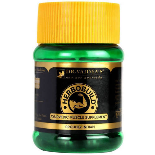 Dr. Vaidya's Herbobuild Muscle Strength Capsules