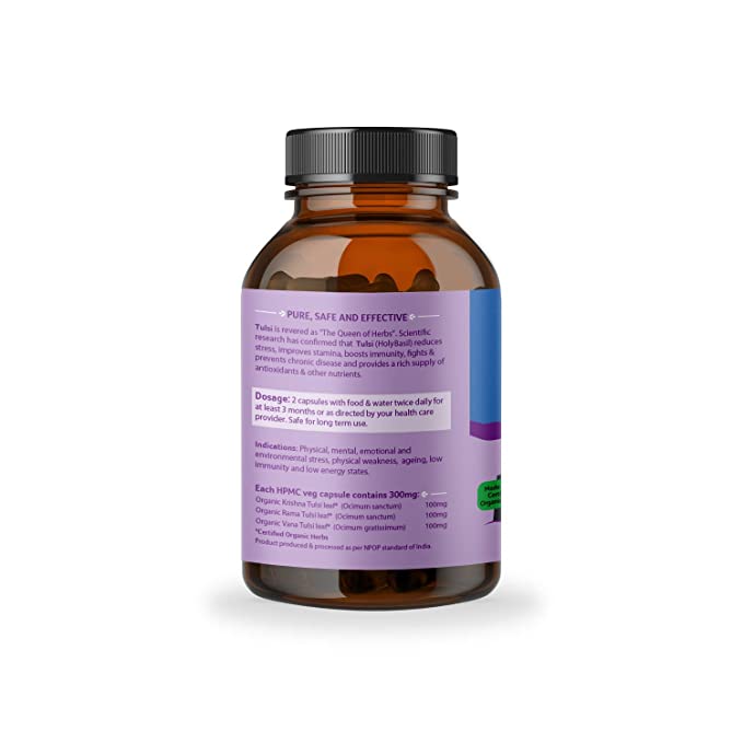 ORGANIC INDIA Tulsi Ayurvedic 180 Capsule