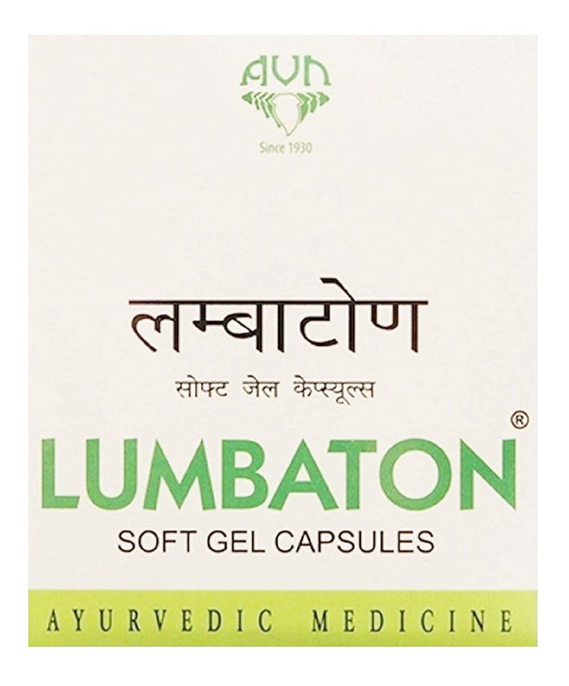 Avn Ayurveda Lumbaton Soft Gel Capsules