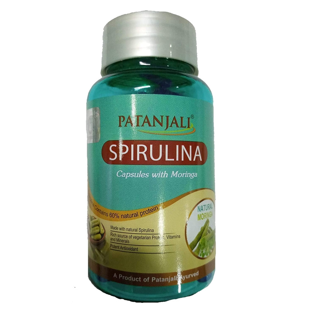 Patanjali Spirulina Capsule with Moringa