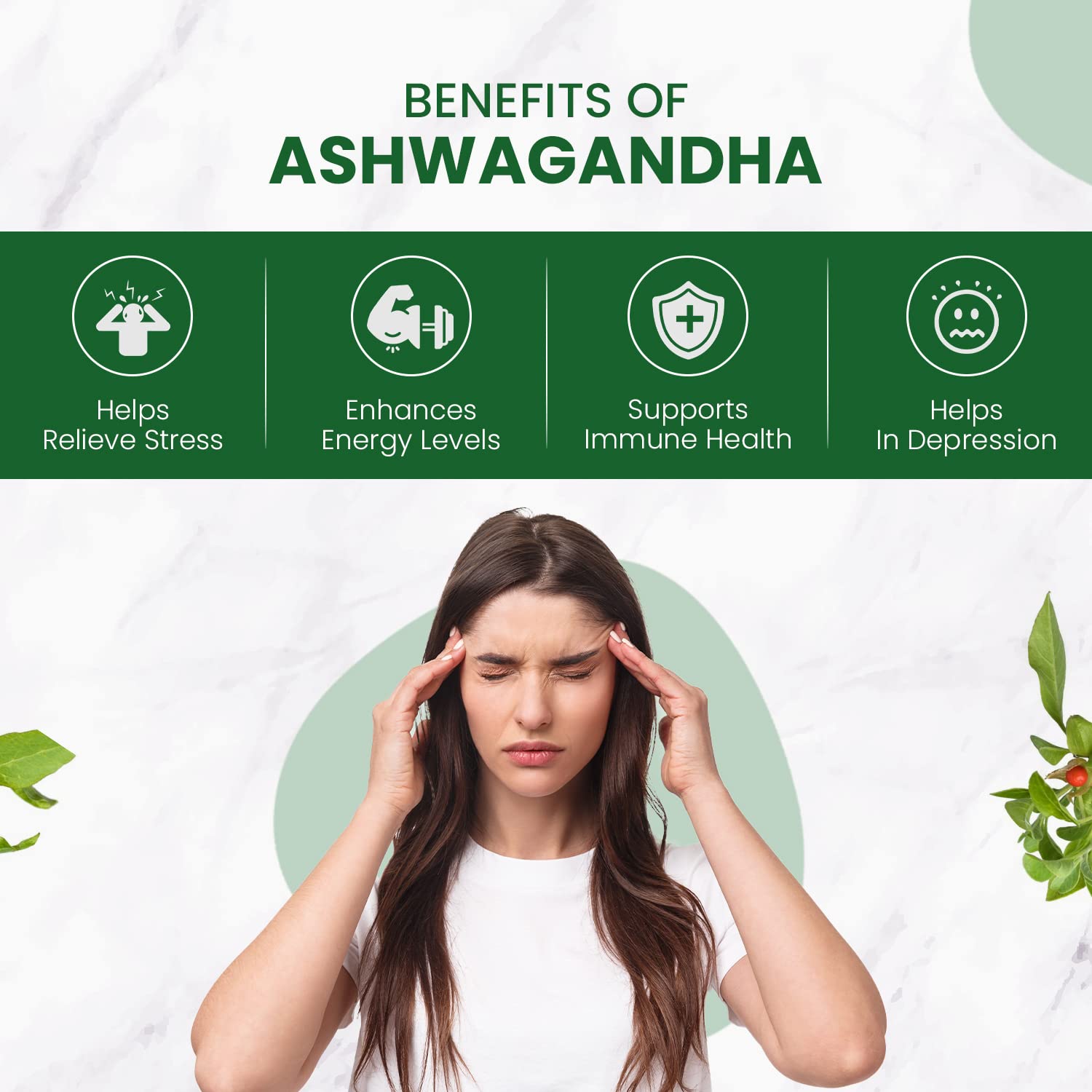 Himalayan Organics Ashwagandha 120 Capsules