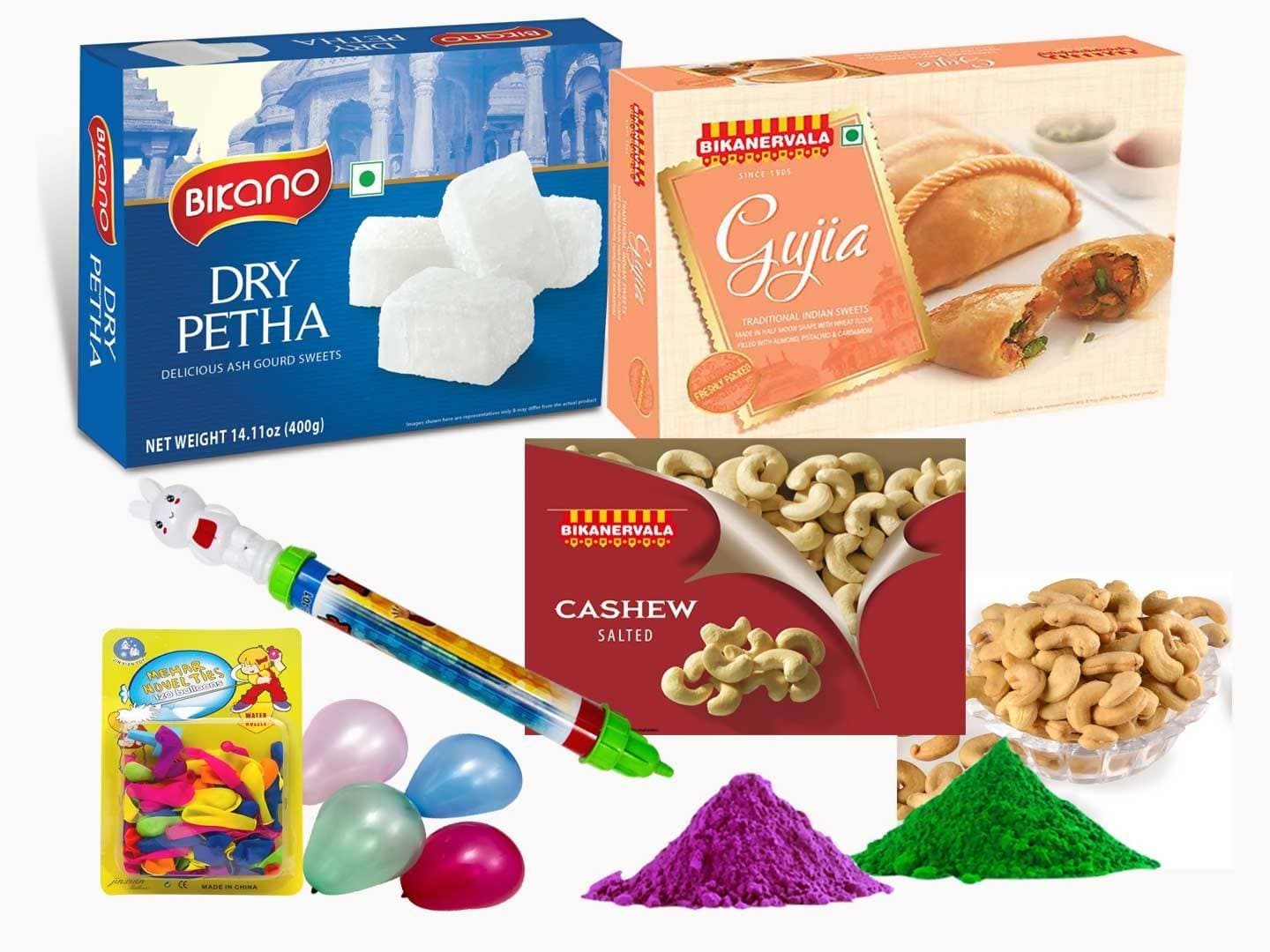 Bikano Dry Petha And Salted Kaju Holi Gift