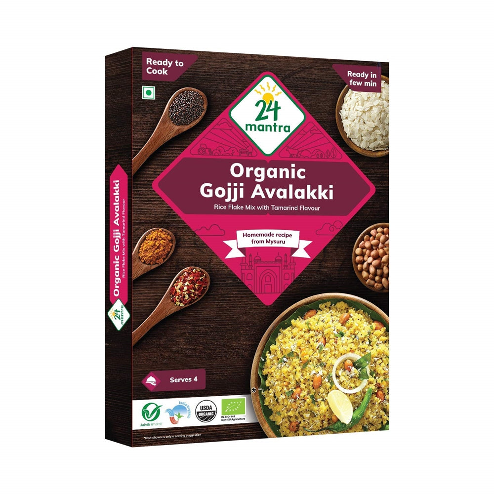 24 Mantra Organic Ready to Cook Gojji Avalakki