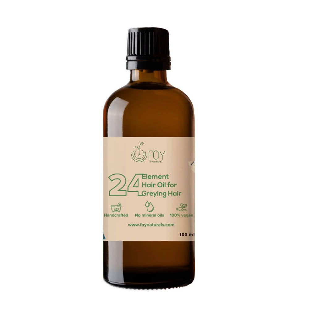 FOY Naturals 24 Element Hair Oil For Greying Hair