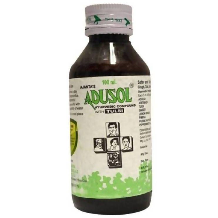 Ajanta's Adusol Ayurvedic Compound With Tulsi Syrup