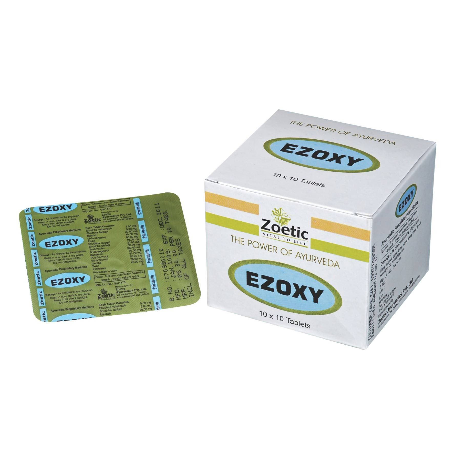Zeotic Ayurveda Ezoxy Tablet