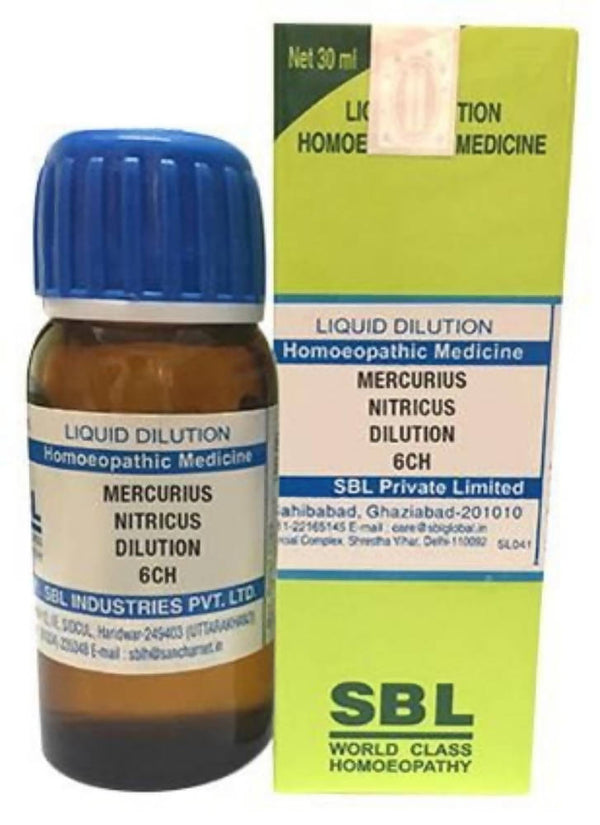 SBL Homeopathy Mercurius Nitricus Dilution
