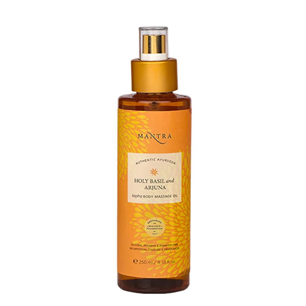 Mantra Herbal Holy Basil And Arjuna Kapha Body Massage Oil