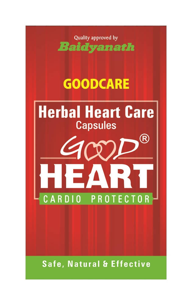 Goodcare Herbal Heart Care Good Heart Cardio Protector Capsules