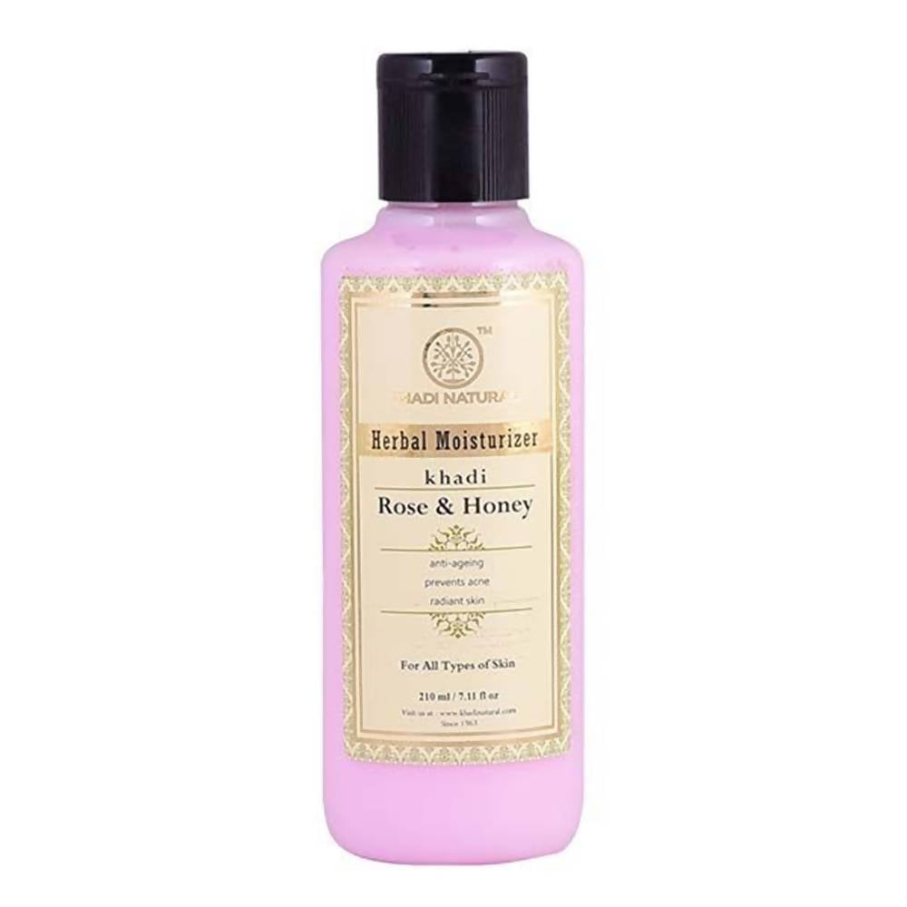Khadi Natural Rose & Honey Herbal Moisturizer