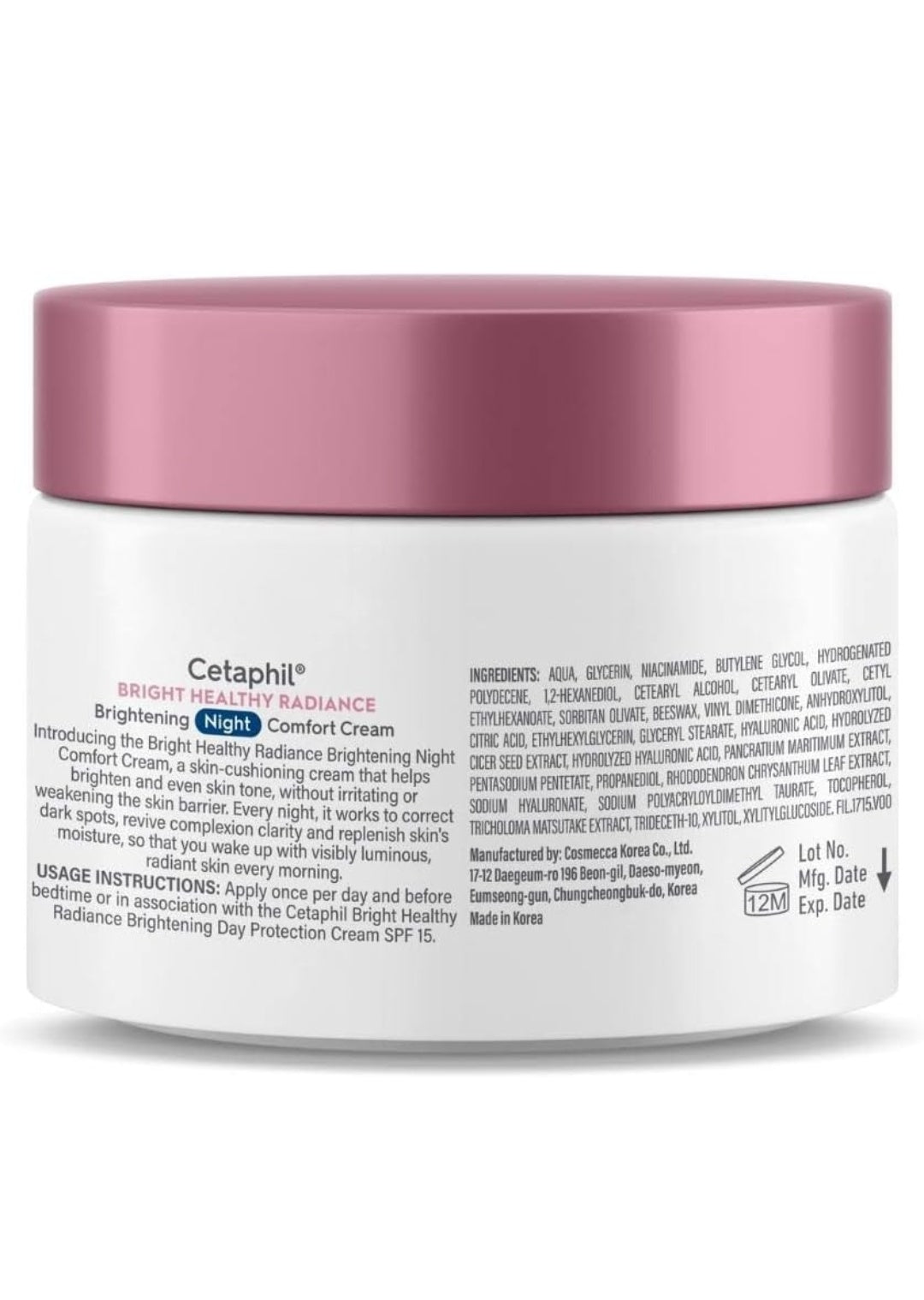 Cetaphil Bright Healthy Radiance Night Comfort Cream