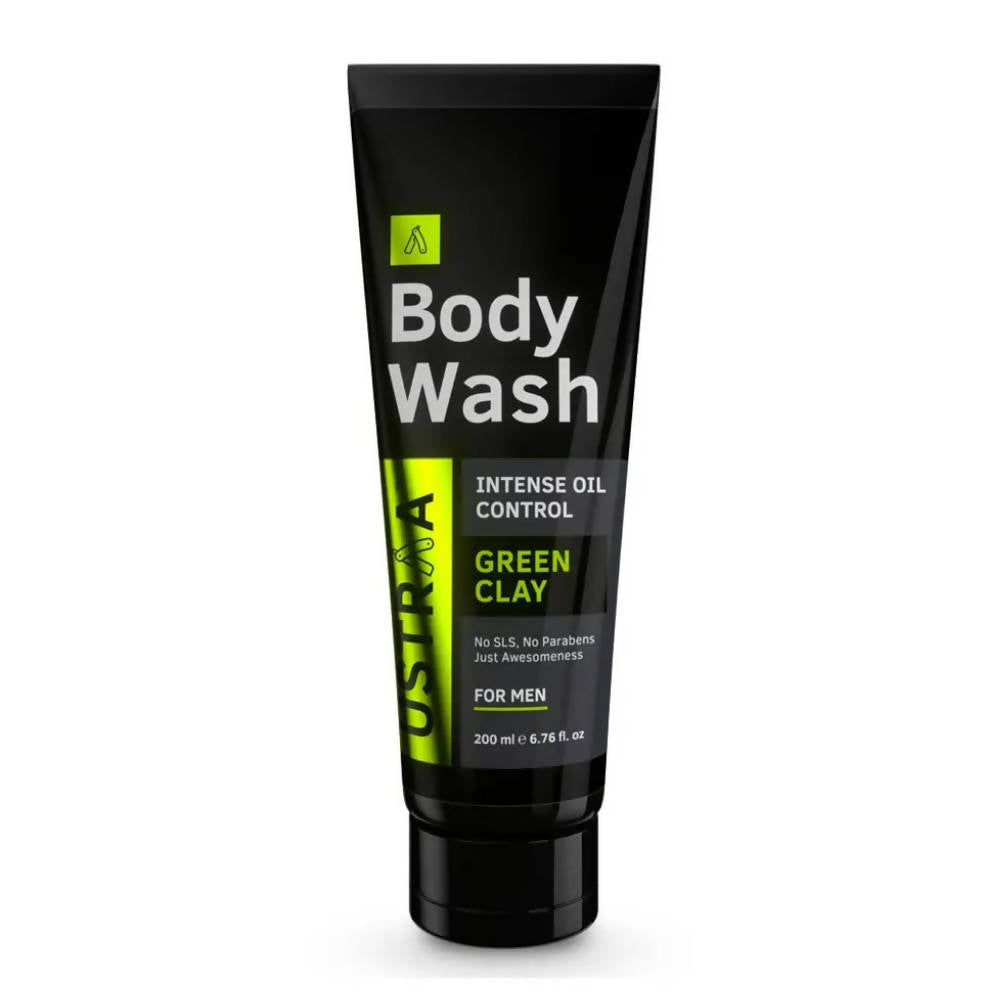 Ustraa Body Wash Green Clay (Intense Oil Control)