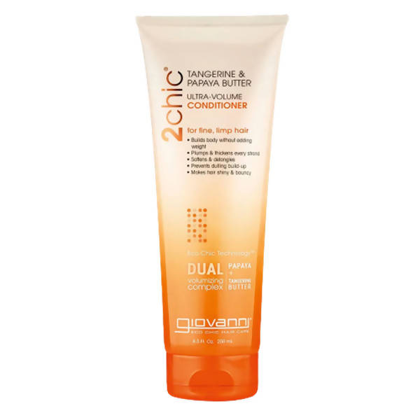 Giovanni Organic 2Chic Tangerine & Papaya Butter Ultra-Volume Conditioner