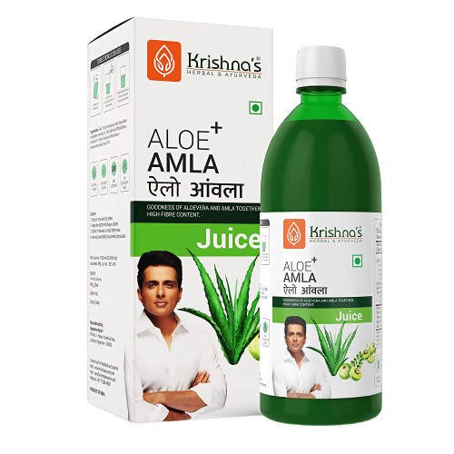Krishna's Herbal & Ayurveda Aloe+ Amla Juice