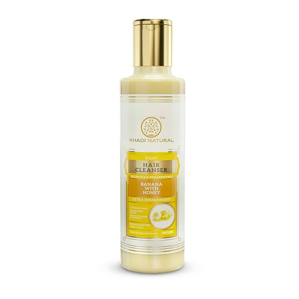 Khadi Natural Banana With Honey Hair Cleanser