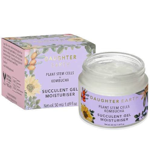 succulent gel Daughter Earth Succulent Gel Moisturiser With Kombucha Essence and Plant  Stem Cells