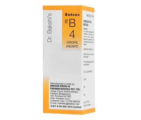 Bakson's Homeopathy B4 Drops