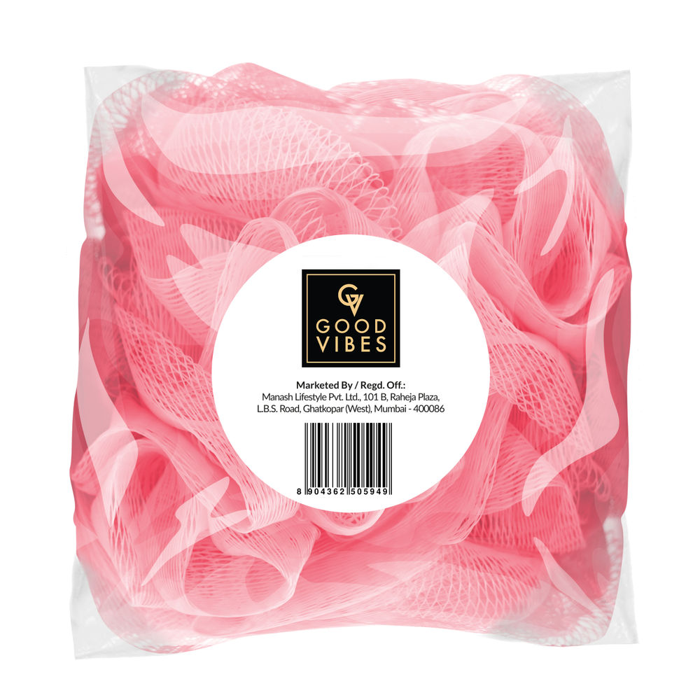 Good Vibes Loofah - Peach
