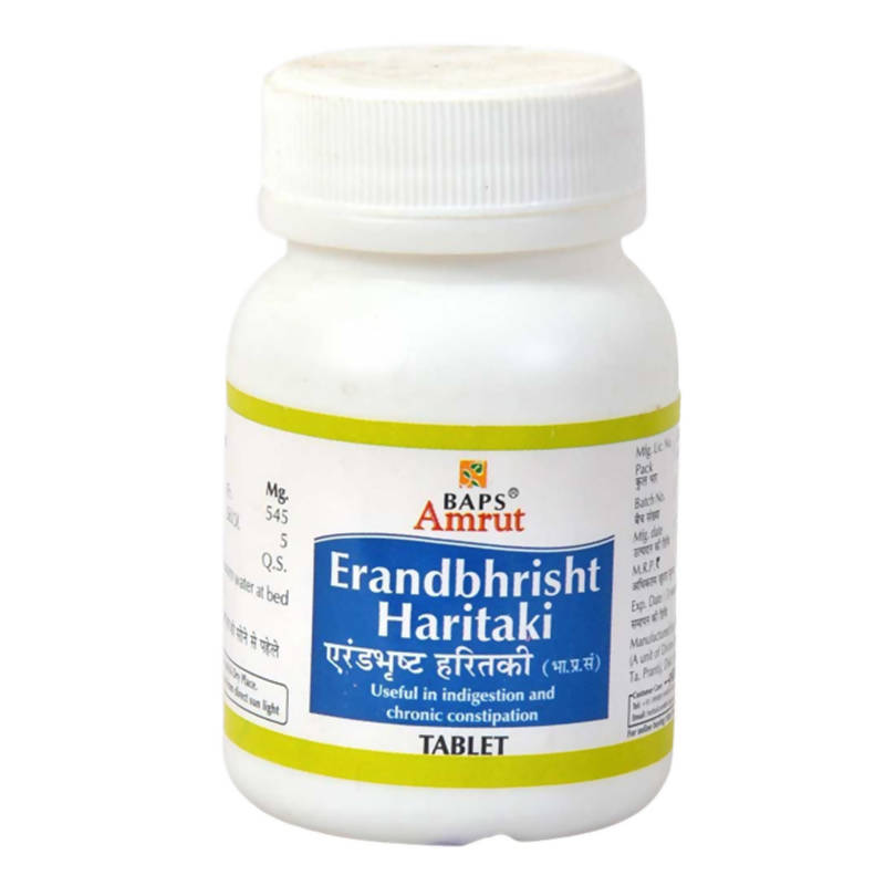Baps Amrut Erandbhrisht Haritaki Tablets