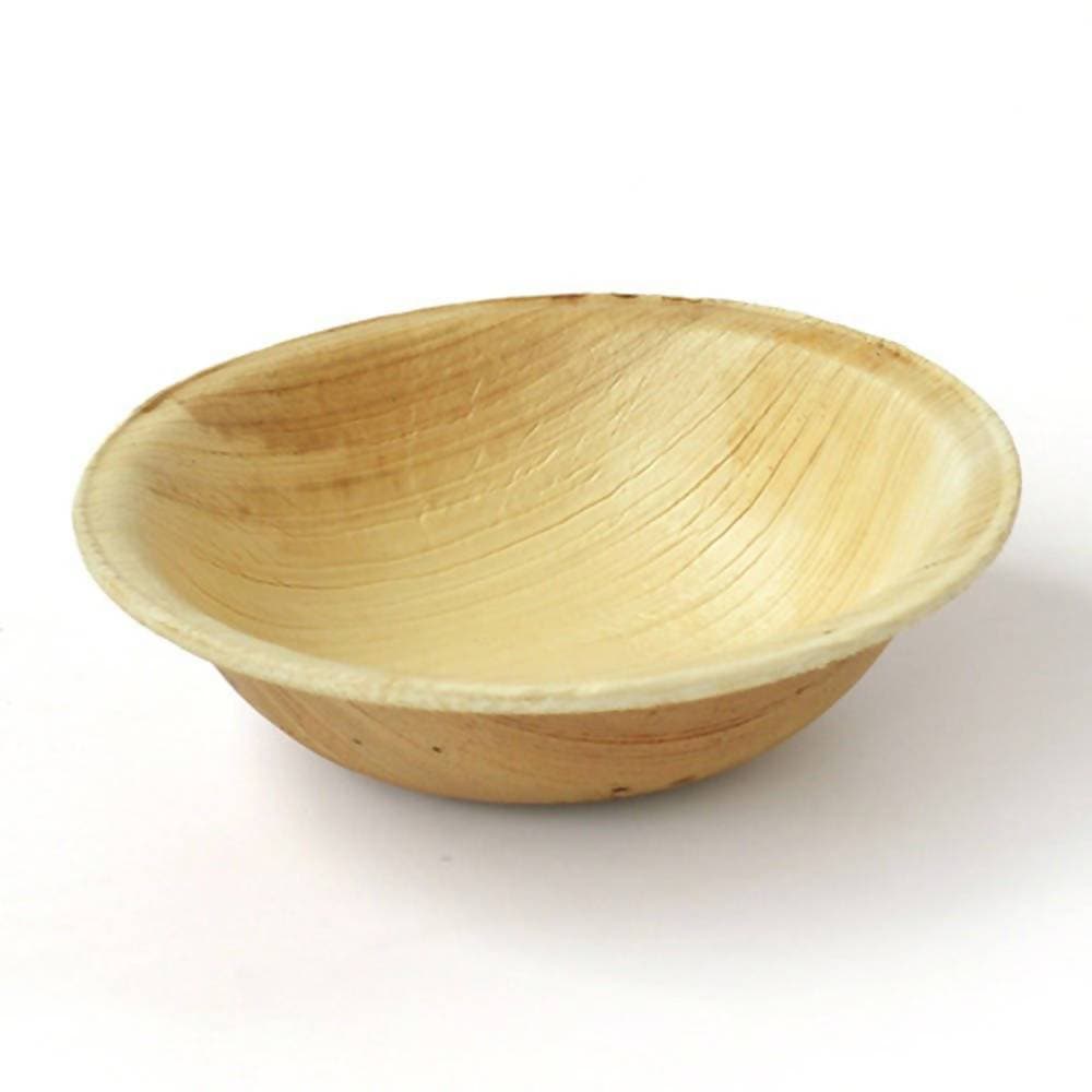 Eco Friendly Areca Leaf 4" Round Bowl