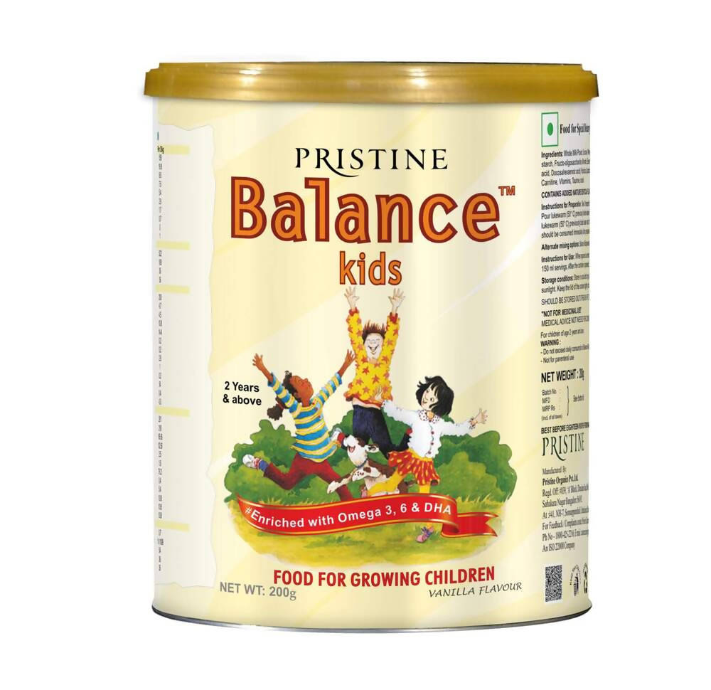 Pristine Balance Kids Vanilla Flavour