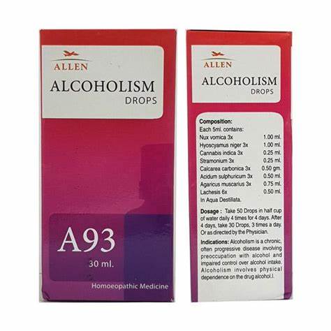 Allen Homeopathy A93 Drops
