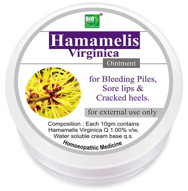 Bio India Homeopathy Hamamelis Virginica Ointment