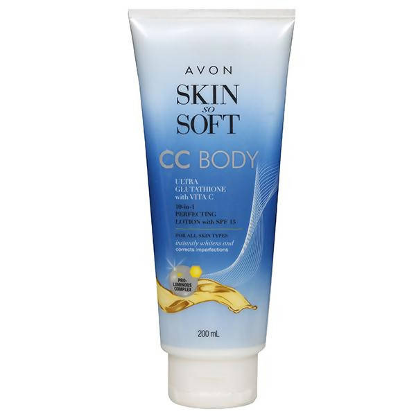 avon lotion glutathione Avon Skin So Soft CC Body Ultra Glutathione With Vita C SPF 15