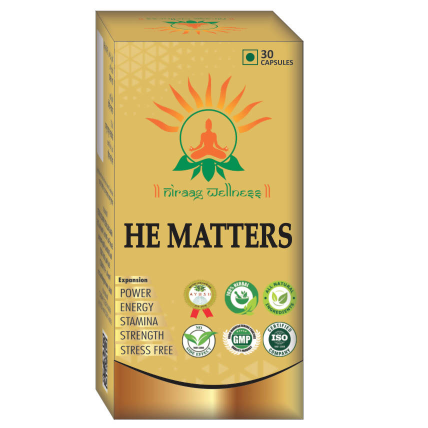 Niraag Wellness He Matters Capsules