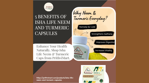 Buy Isha Life Neem and Turmeric Capsules