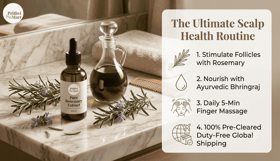 Rosemary Oil for Hair Growth: What Experts Say + Routine
